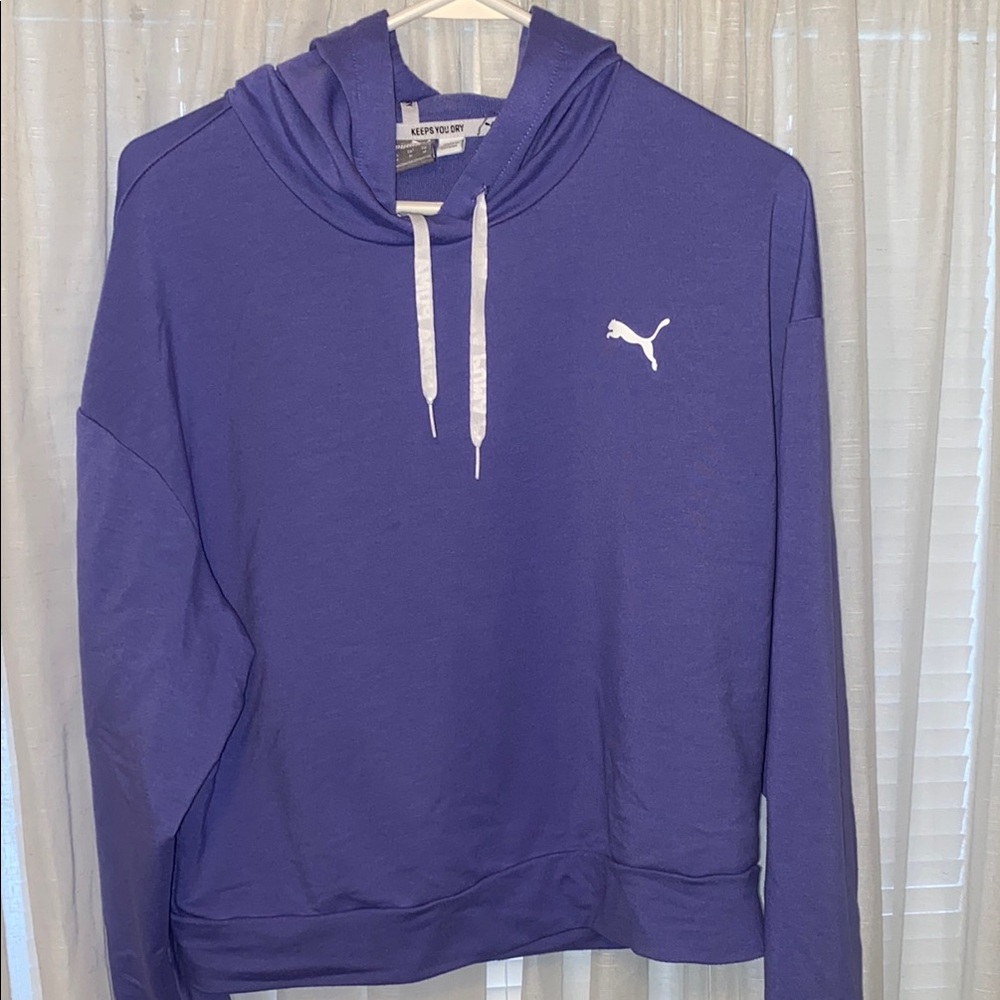 Puma Cropped Hoodie
